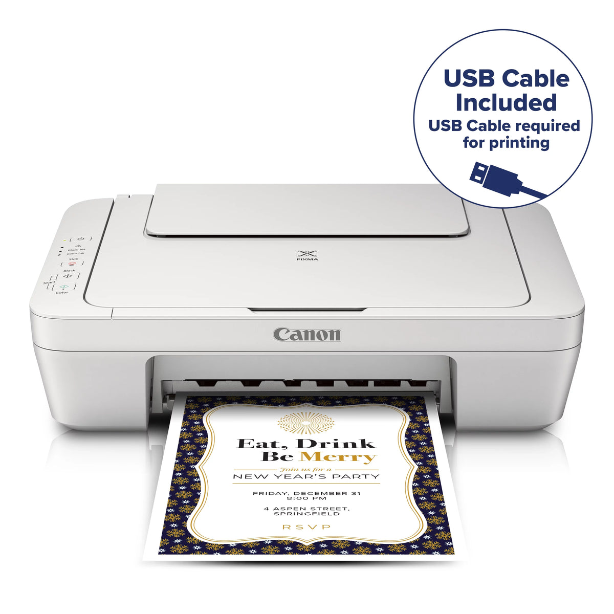 Wired All-in-One Color Inkjet Printer Q9970