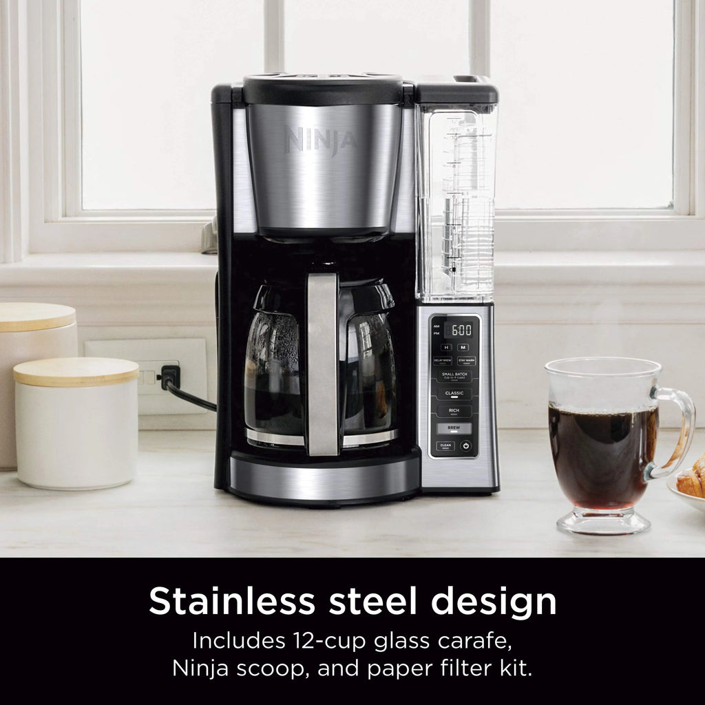 12-Cup Programmable Coffee Maker with Glass Carafe Y4709