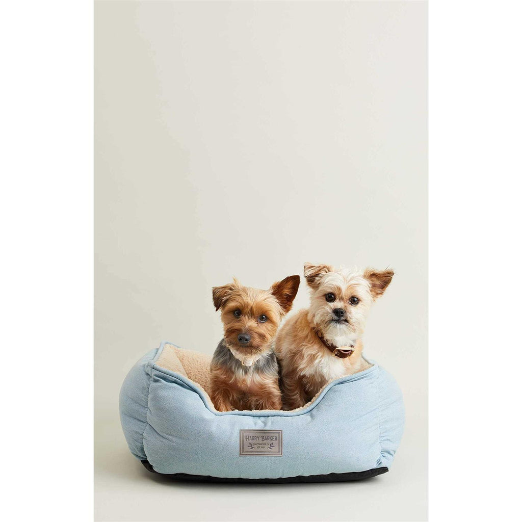 Blue Chambray Sherpa Bed F531955