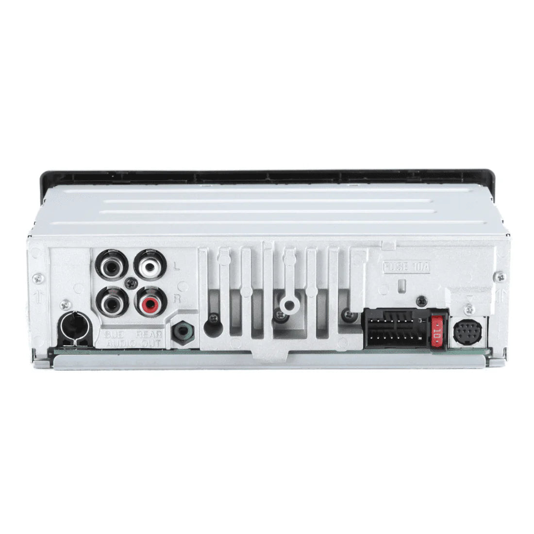 Single DIN Bluetooth Car Stereo Receiver with USB Auxiliary Inputs J711