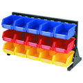 15 Bin Tabletop Parts Rack U332