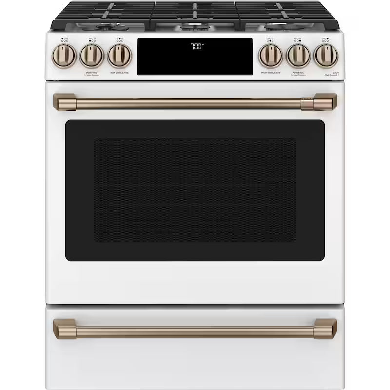 5.6 cu. ft. Smart Slide-In Gas Range with True Convection, Air Fry H860