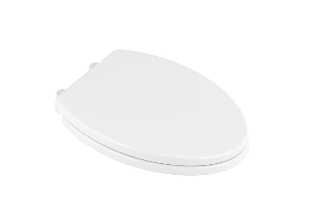 Elongated Closed Front Toilet Seat and Lid, White T65037