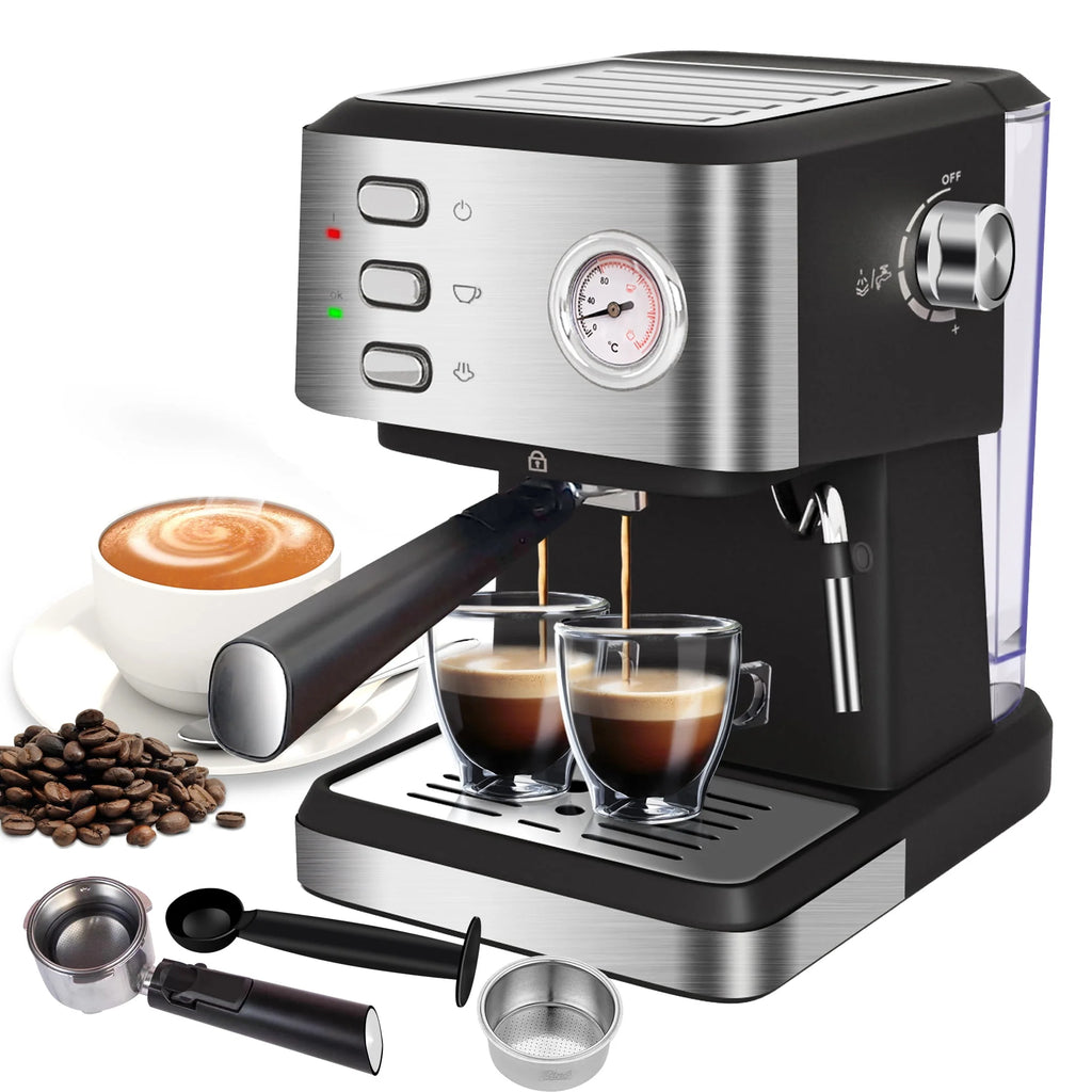 20 Bar Espresso Machine with Milk Frother K4873