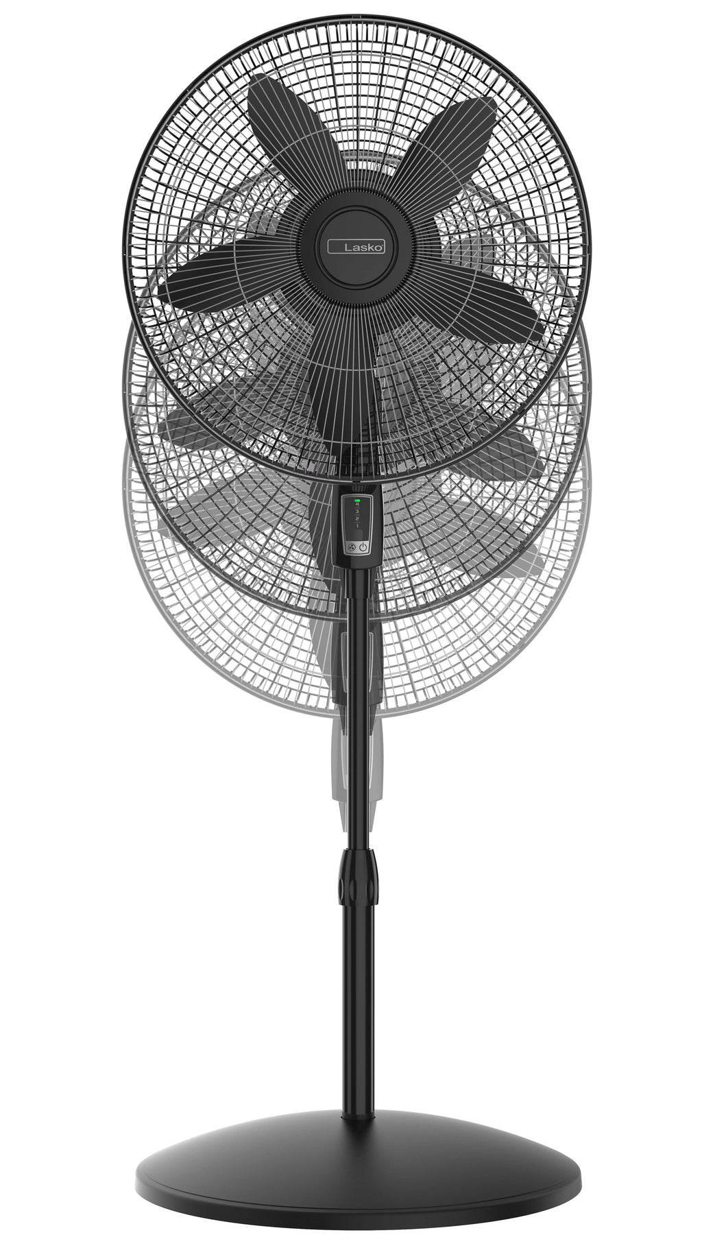 Black Pedestal Fan Z455665