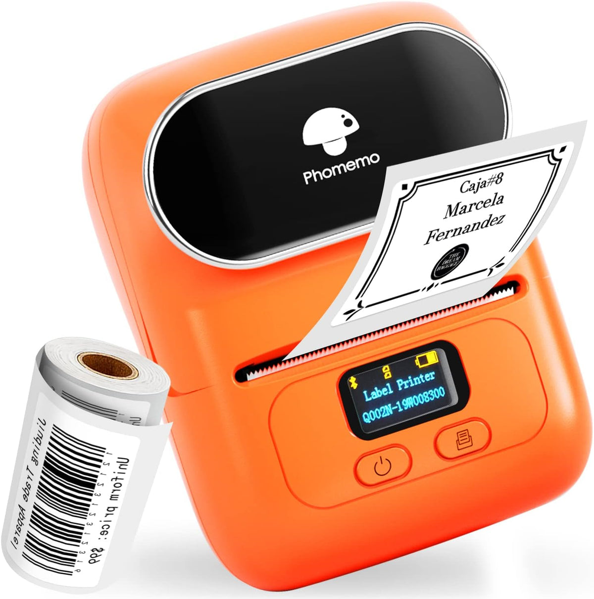 Pink Mini Bluetooth Thermal Label Printer G511