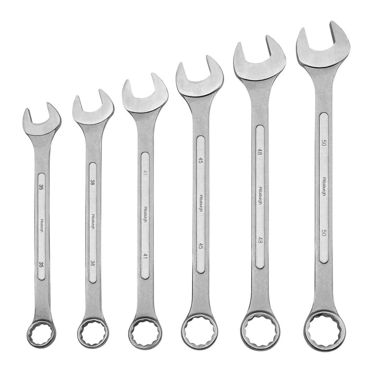 Metric Combination Wrench Set, 6-Piece U844941