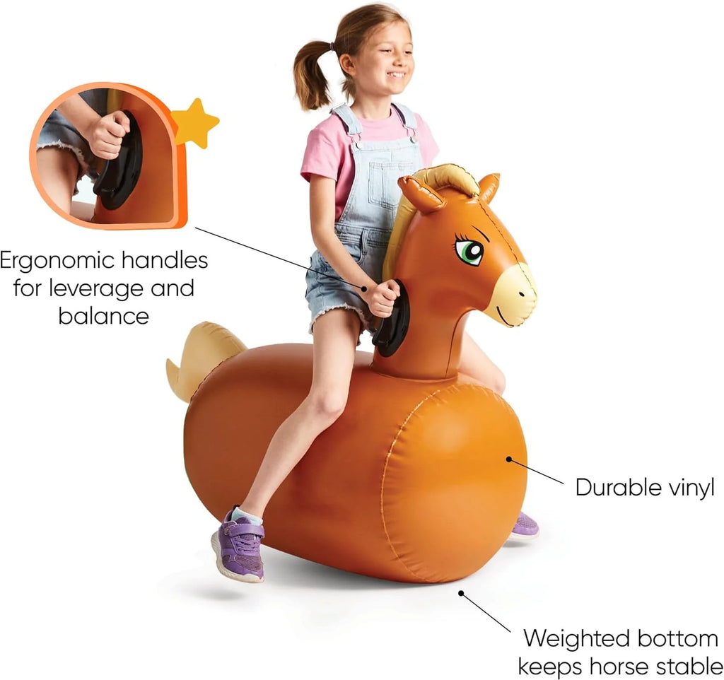 Inflatable Bouncy Horse Set of 2 Y20427
