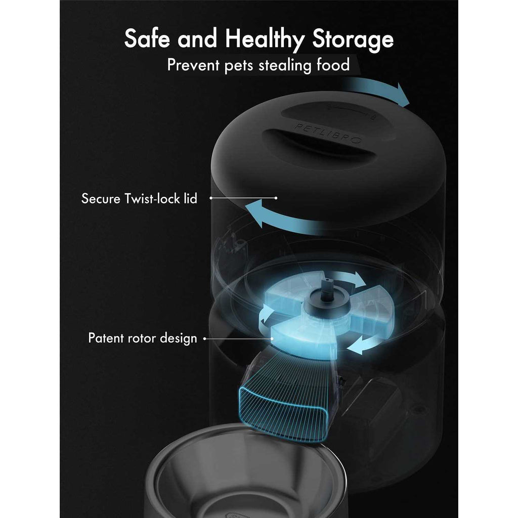 Automatic Cat Feeder Dry Food Dispenser A26174