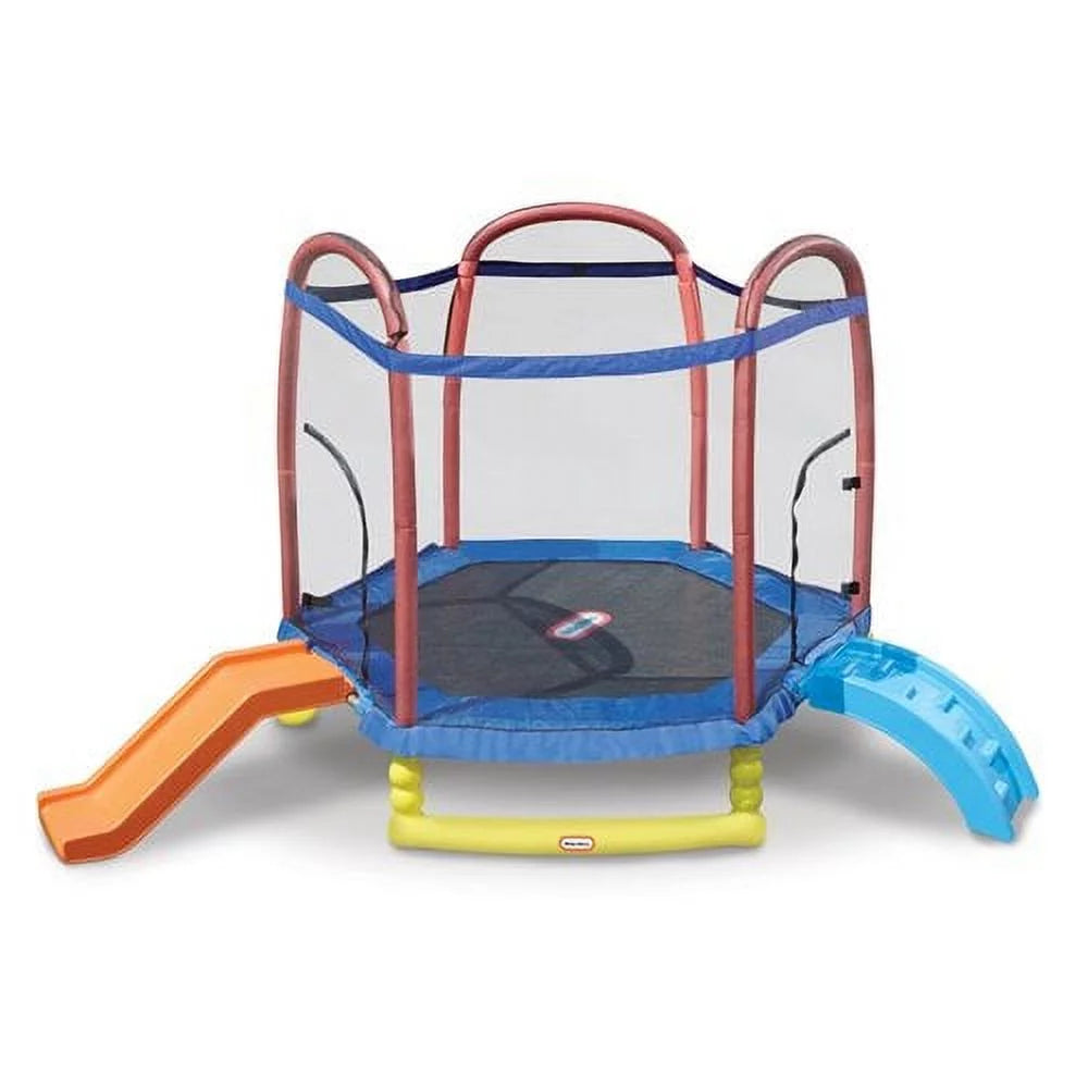 7' Hexagon Trampoline with Enclosure E10936