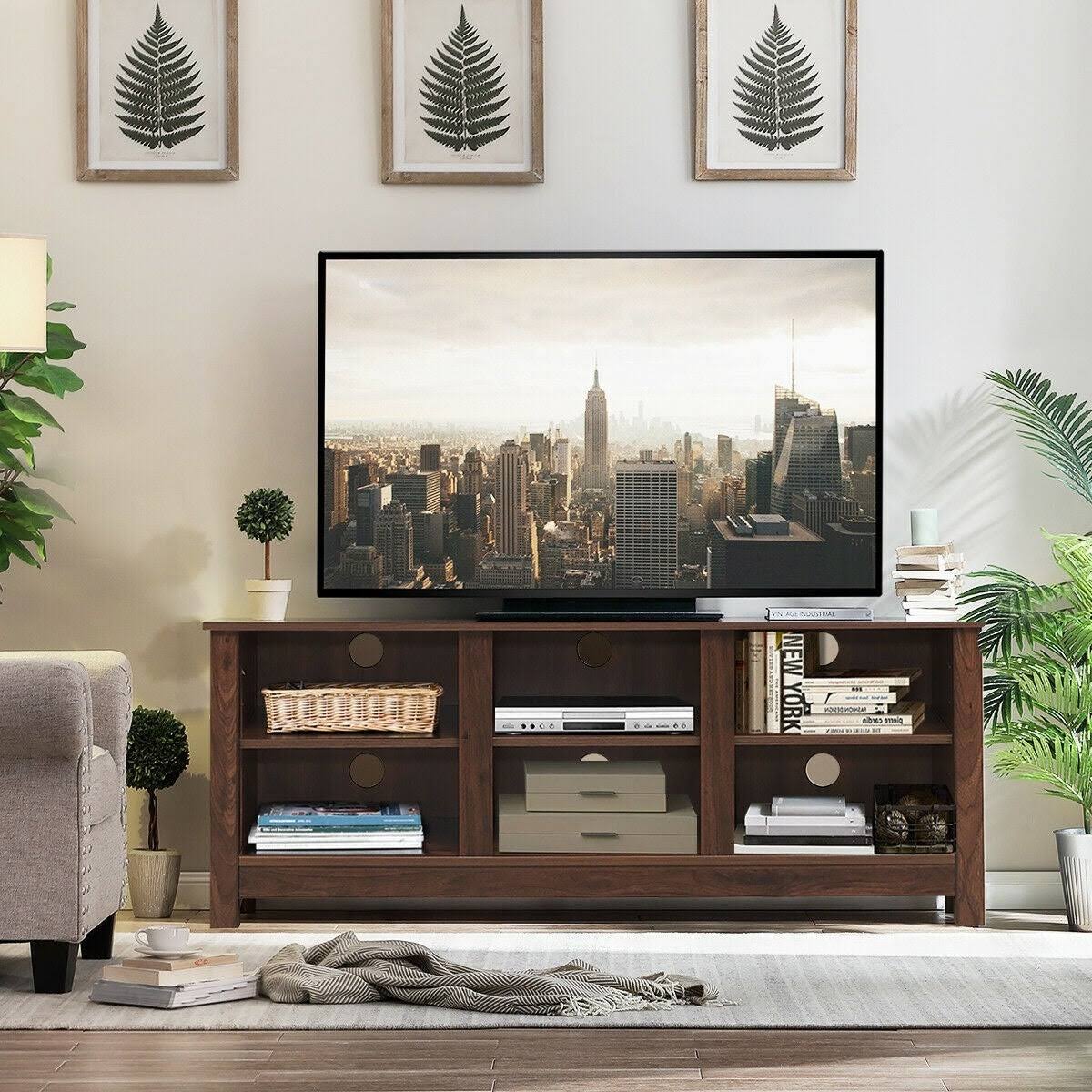 Brown TV Stand Cabinet R686860