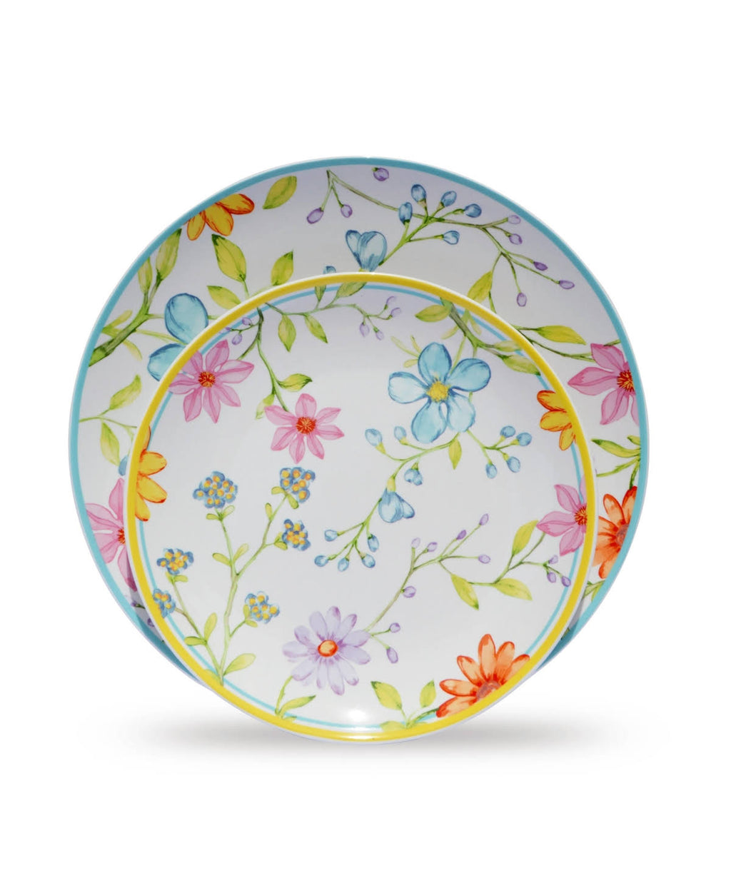 16 Piece Multicolor Dinnerware Set L419150