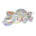 16 Piece Multicolor Dinnerware Set L419150