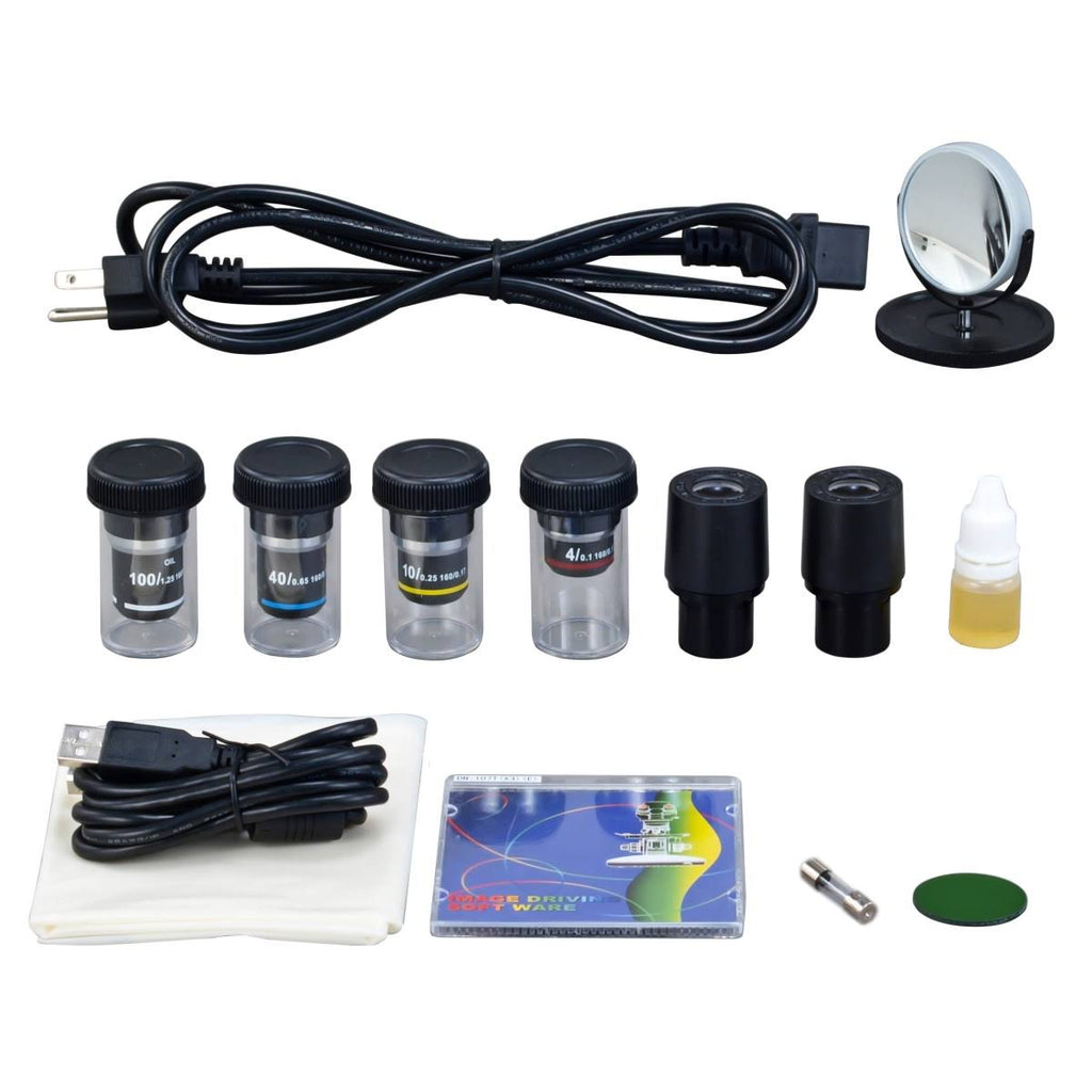 Binocular LED Microscope with 3.0MP Digital Camera I949024