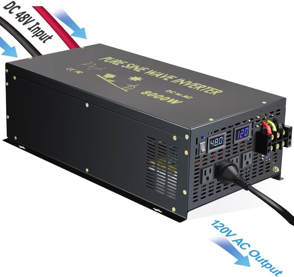 8000W 48V Pure Sine Wave Solar Power Inverter I1110