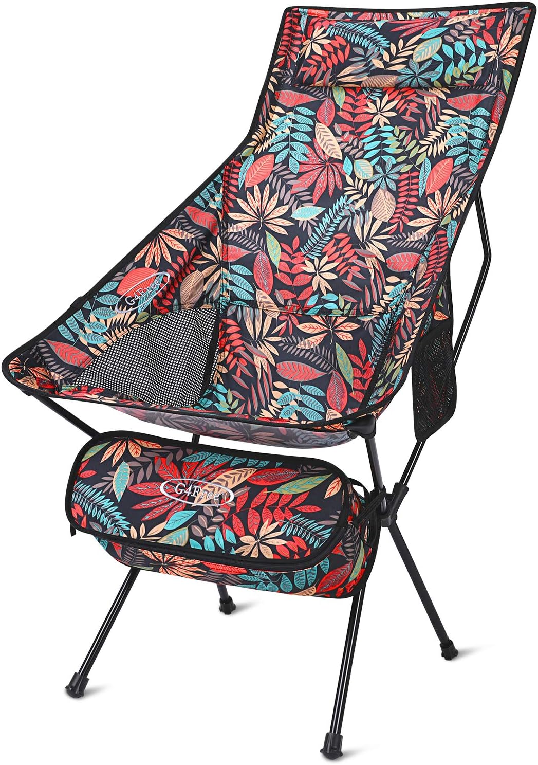 Lightweight Portable High Back Camping Chair with Headrest & Pocket F95351