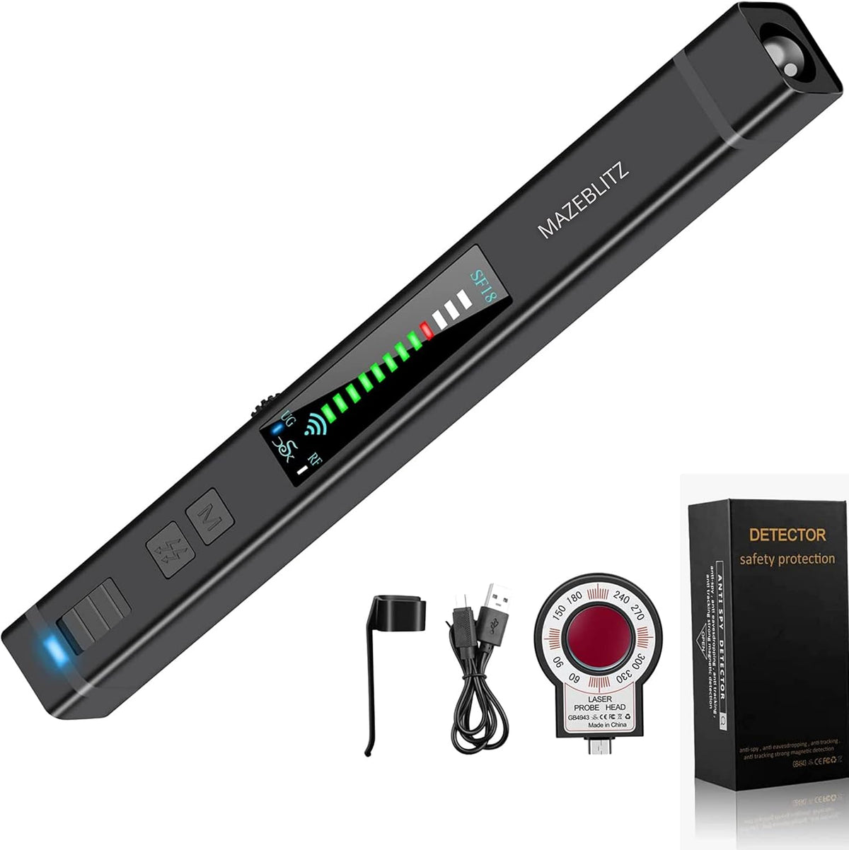 Portable Wireless Hidden Camera Detector K7830