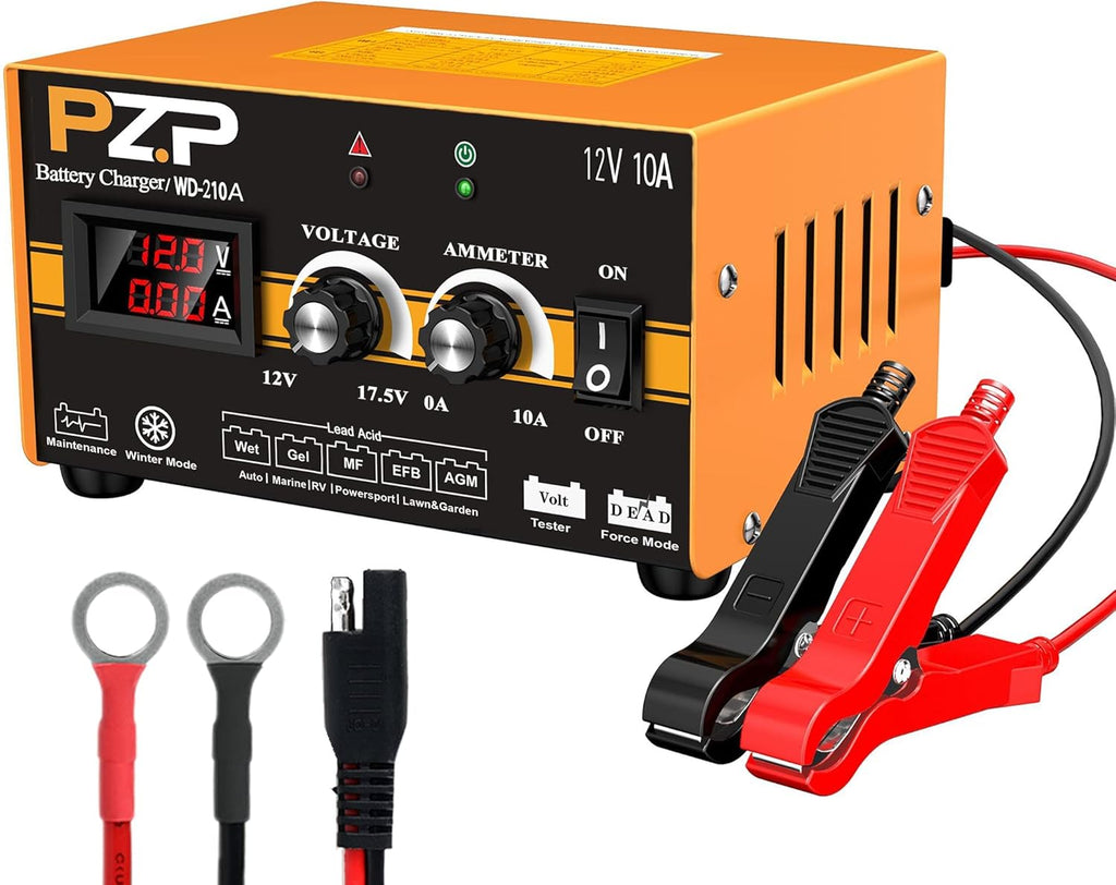 0-10 Amp 12v Automotive Battery Charger Z8052