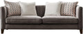 Pink Velvet Loveseat C157433