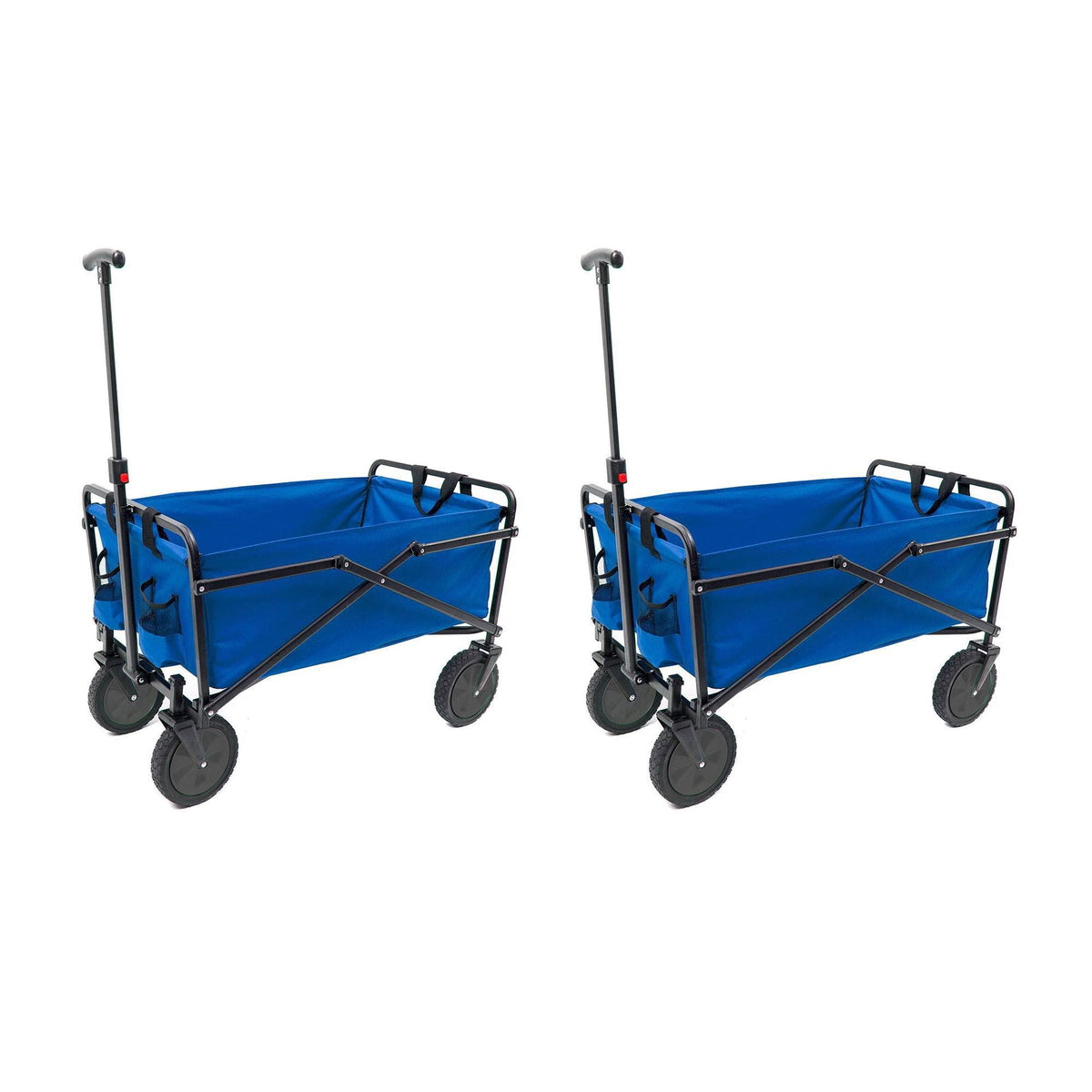 Heavy Duty Compact Folding Utility Cart 2 Pack I531