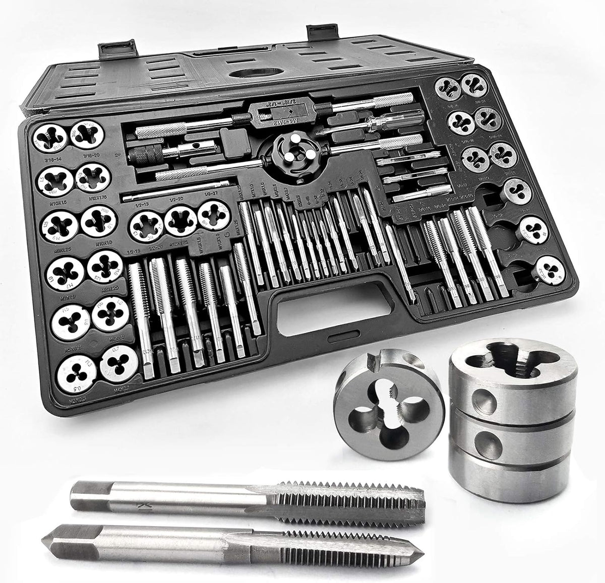 60 Pc Metric & SAE Tap and Die Set H900976