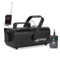 Black 1000 W Mobile Fog Machine with Wireless Remote Control Y203611
