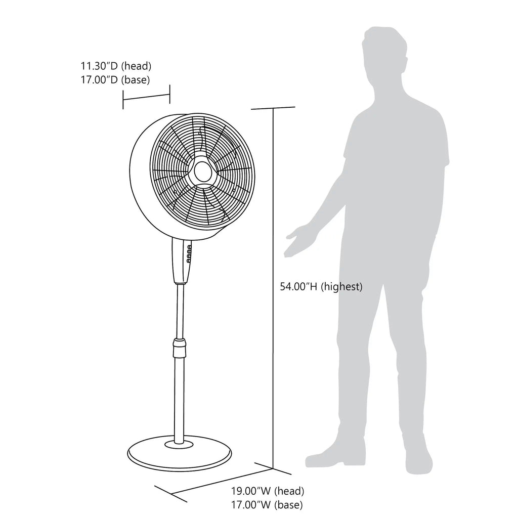 Outdoor Misting Fan & Pedestal Fan A22609