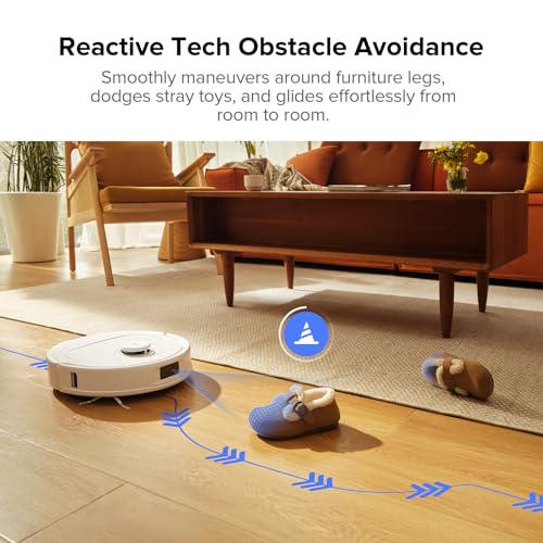 Robot Vacuum and Mop with Auto Mop Washing&Drying R598