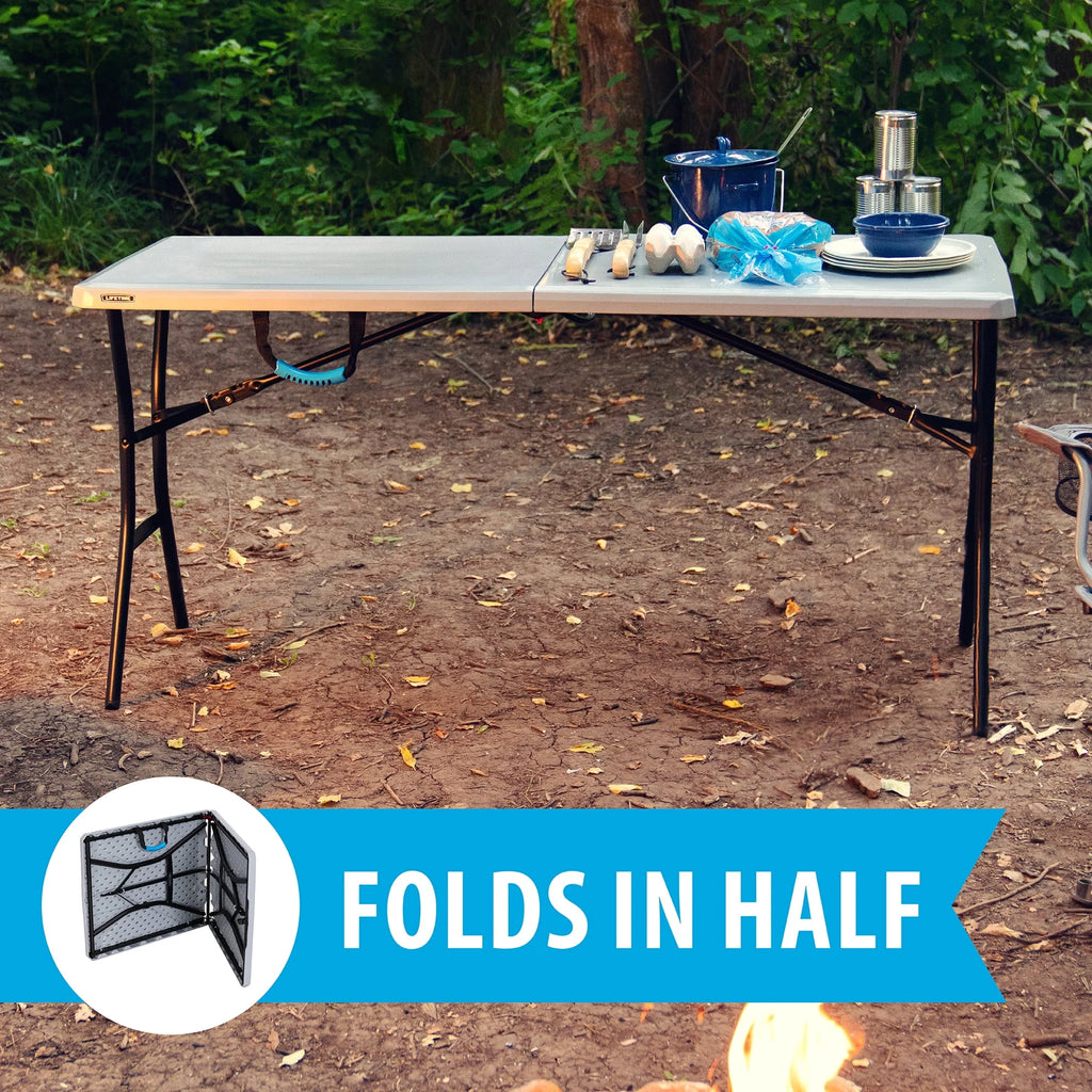 5 Foot Rectangle Fold-in-Half Table P333746