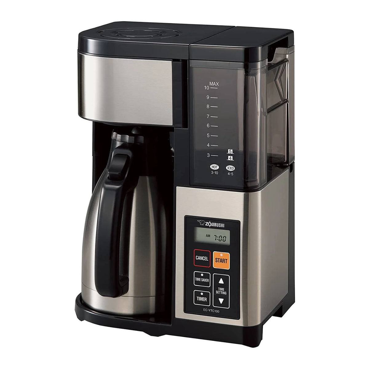 10-Cup Stainless Steel Coffee Maker with Tumbler G44233