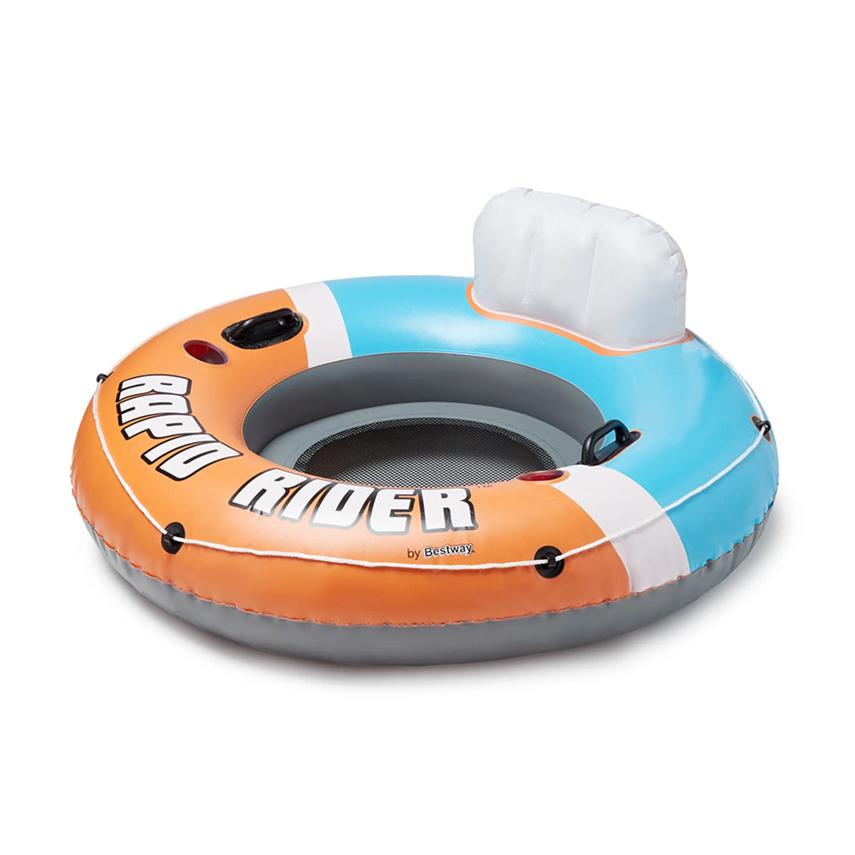 Blue Inflatable Double River Tube Q772
