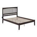 Queen Spindle Platform Bed in Espresso W897
