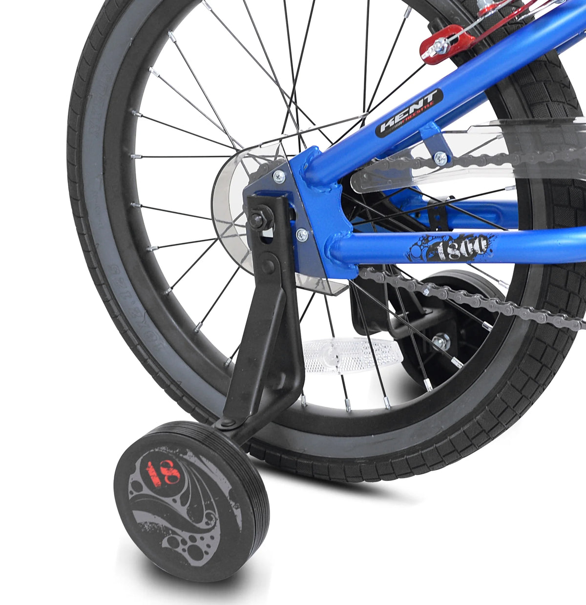 18-inch Blue Freestyle BMX Bicycle P51420
