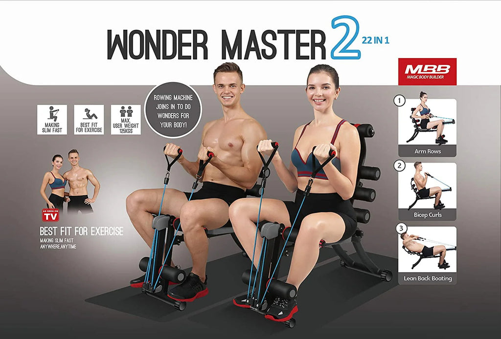 Foldable Adjustable 22 in 1 Abdominal Workout Chair H83226