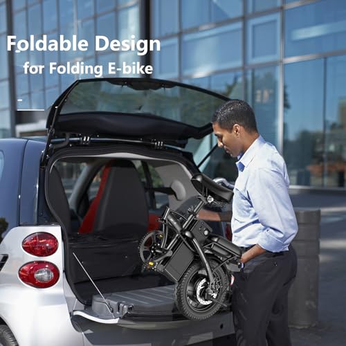 Peak 500W 23MPH Folding Electric Bike 48V 12AH P523