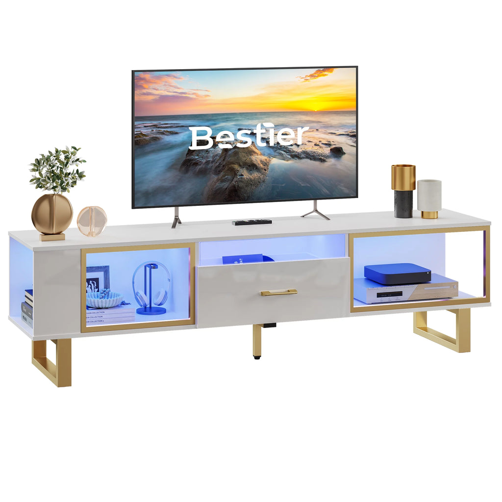 70 inch High Gloss LED TV Stand with Drawer W625160