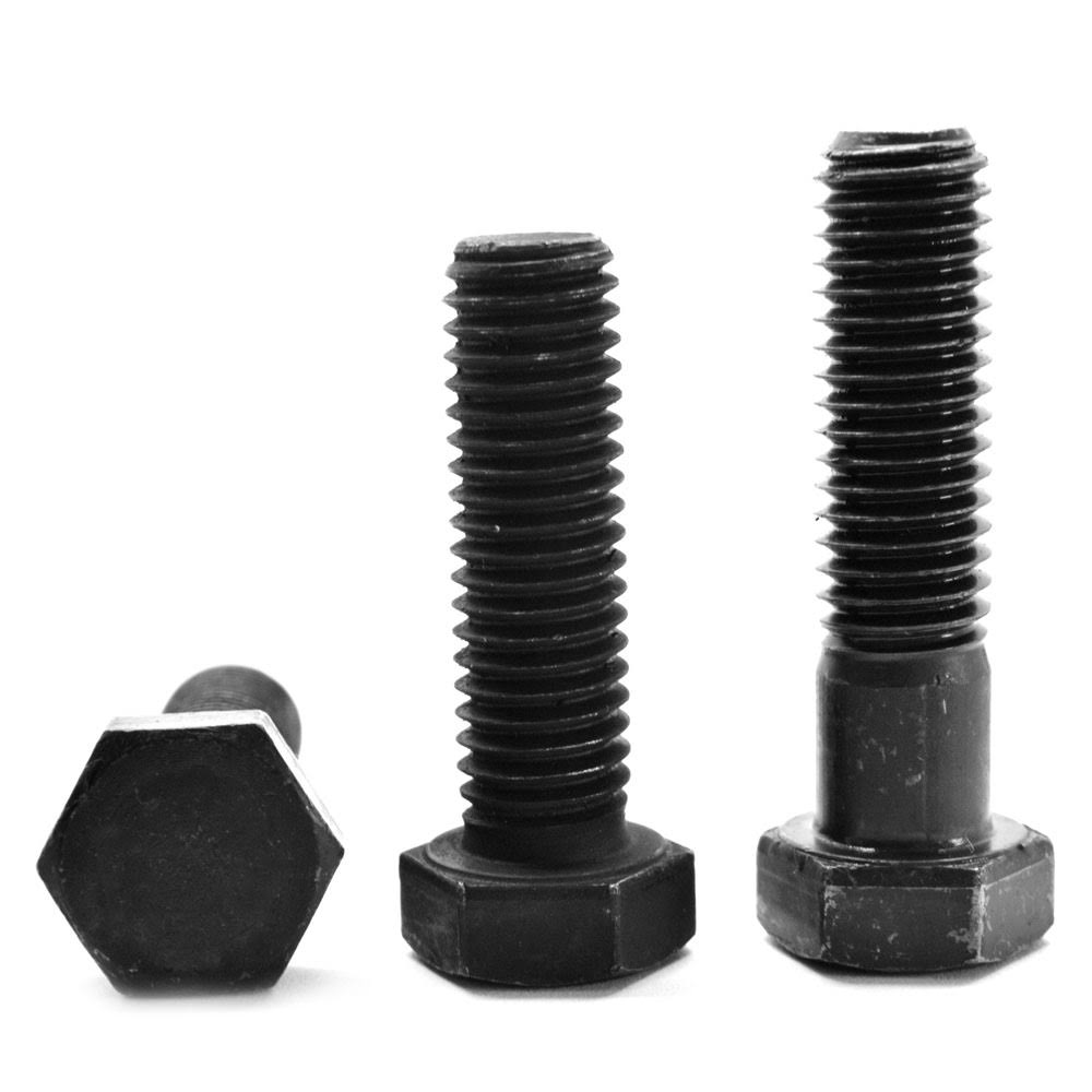 3/4x22-16 x 4 1/2x22 Fine Thread Grade 8 Hex Cap Screw Alloy Steel Black Oxide N1555