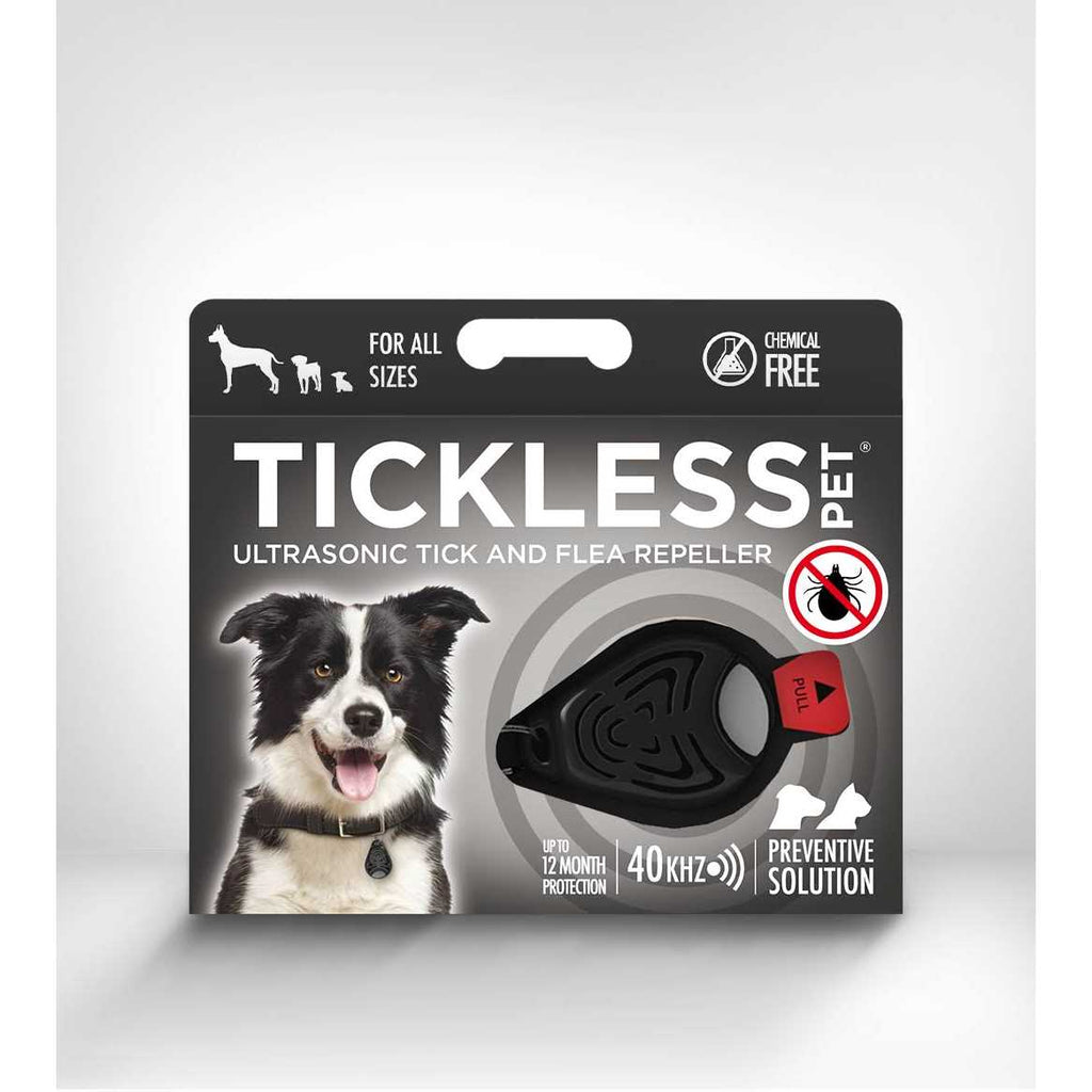 Ultrasonic Tick and Flea Repeller Black Z57169