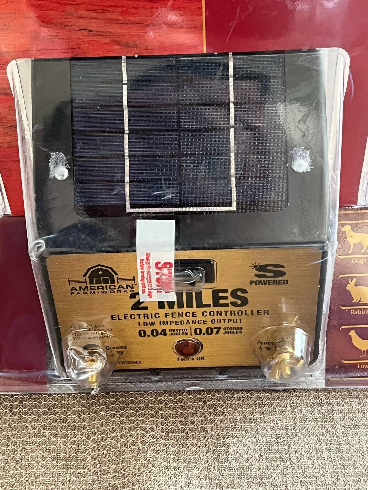 Solar Fence Energizer Q637