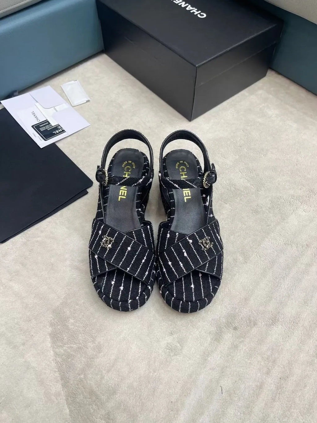 Women Sandals Shoes 5cm Heels Q666755
