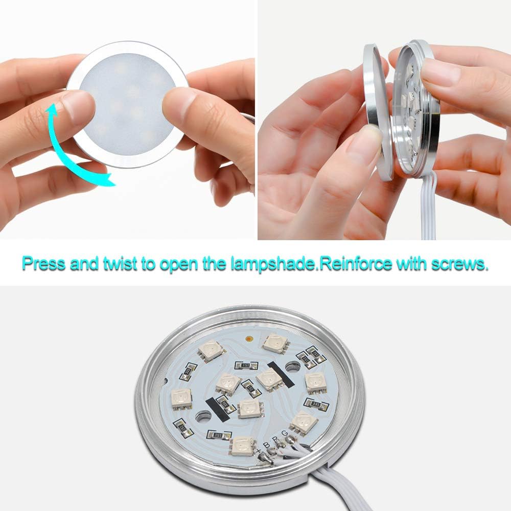 RGB Dimmable Under Cabinet Light Kit H19669
