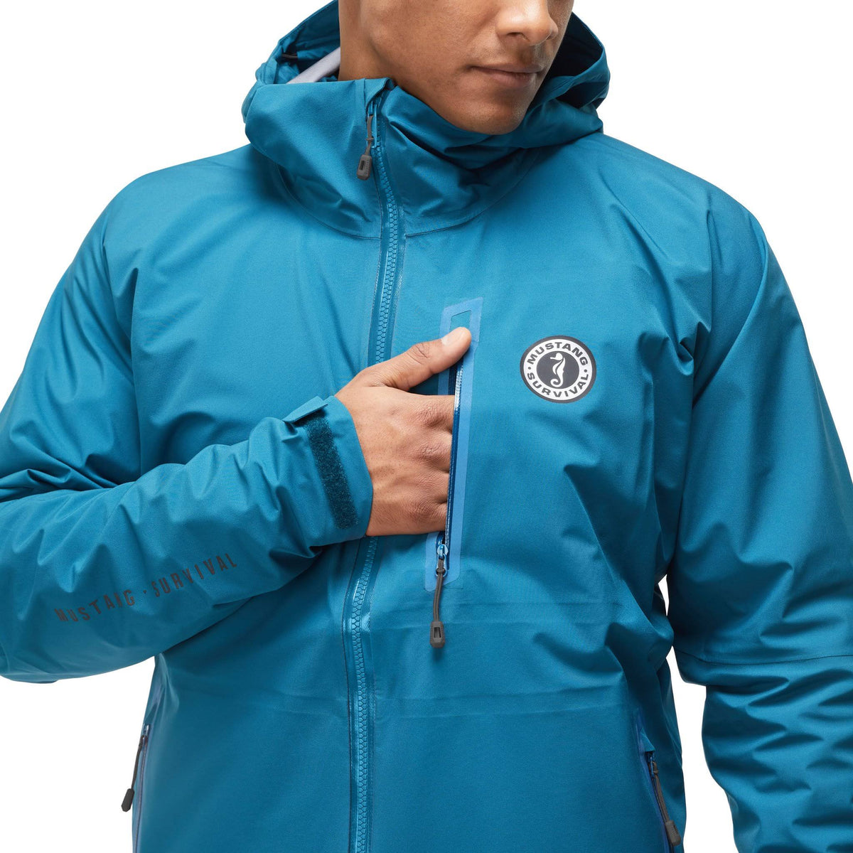 Waterproof Jacket Ocean Blue L Y5025