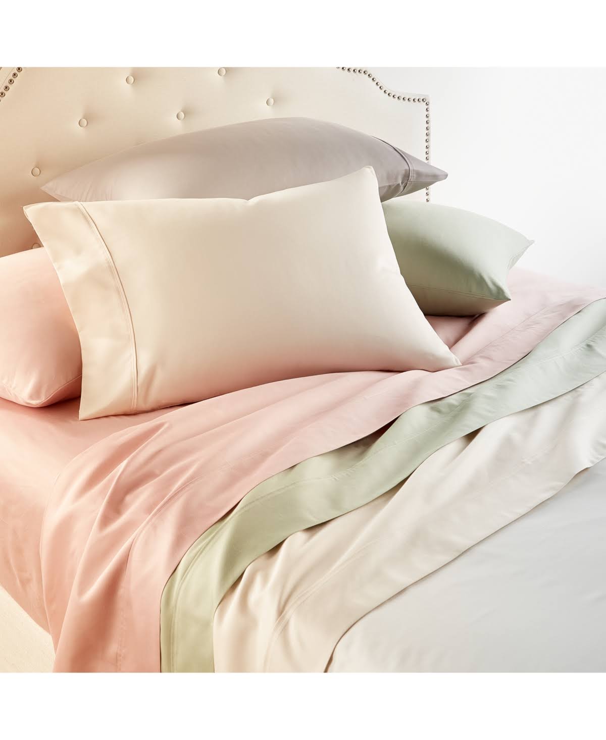 1250 Thread Count 4 pc. Sateen Sheet Set, King - Taupe A343663