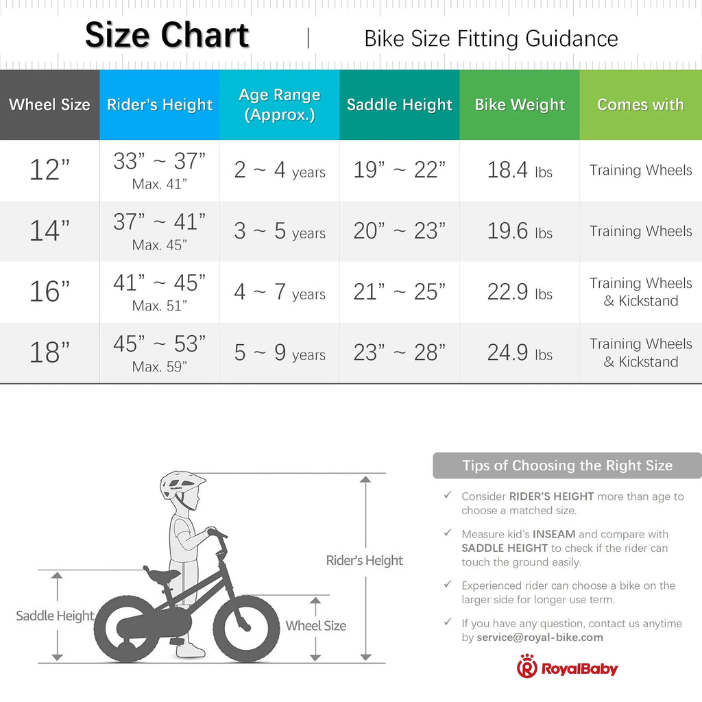 16 Inch Kids Bike with Training Wheels and Kickstand X95665