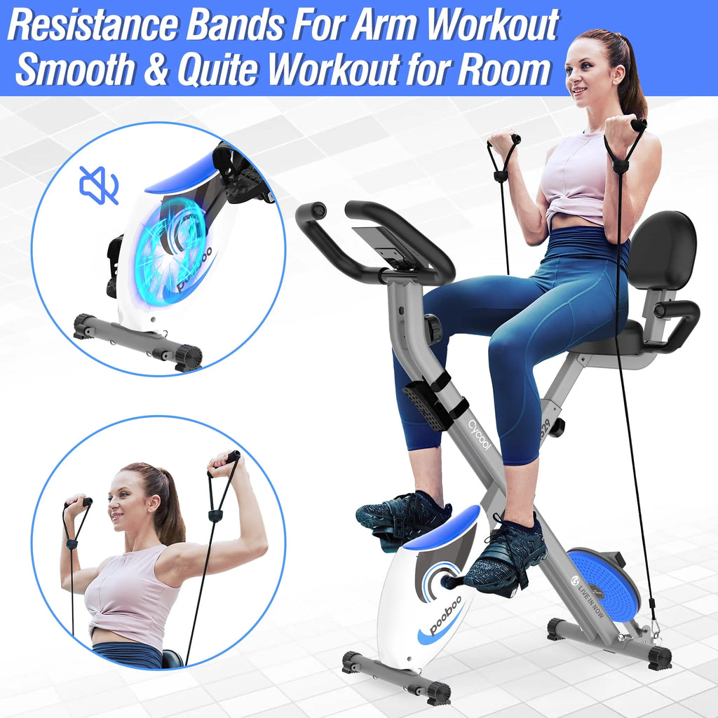 Foldable Magnetic Exercise Bike E21069