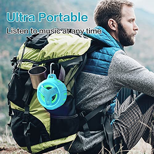 IP67 Waterproof Bluetooth Shower Speaker with LED Light O7151