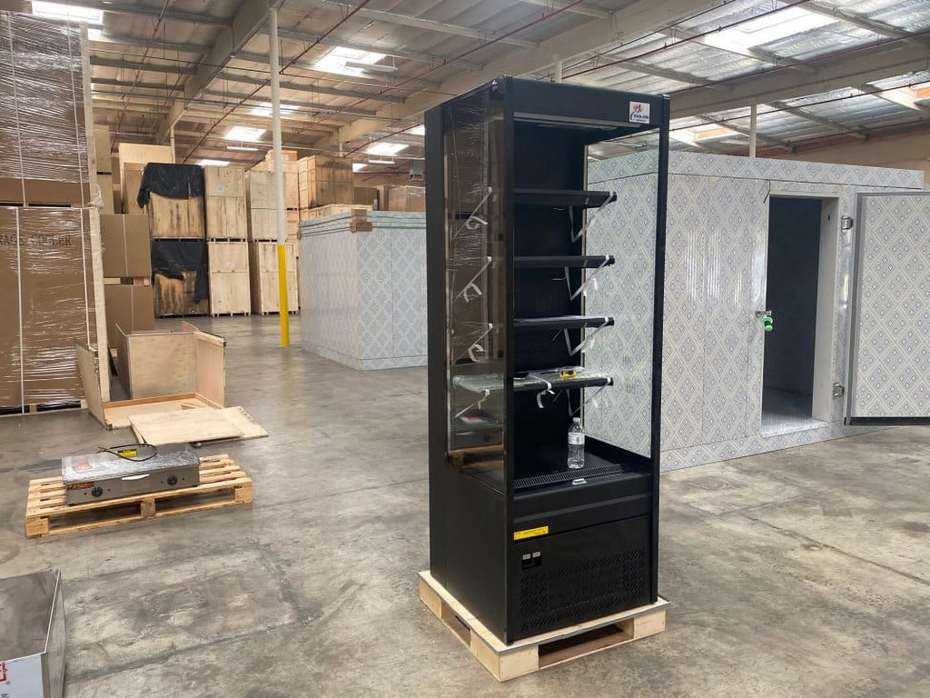 Commercial Open Air Curtain Merchandiser Refrigerator S159572