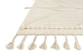 Beige Ivory 5'6 x 8'6 Rug E918486