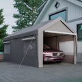 10 x 20 ft. Heavy Duty Steel Outdoor Carport Canopy B195855