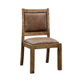 Rustic Pine Side Chair Z98305